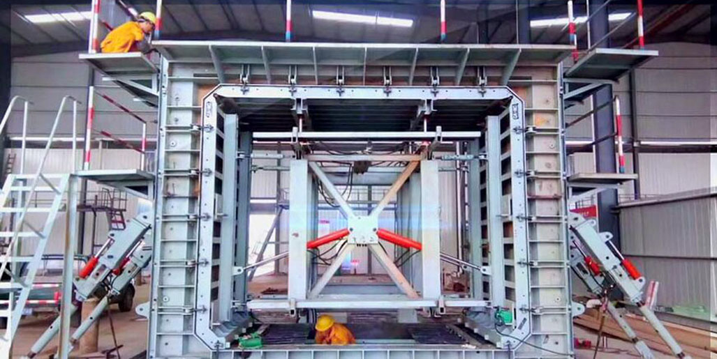 自動(dòng)預(yù)制管涵模板